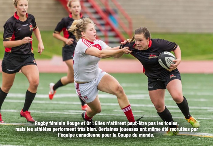 Rugby féminin Rouge et Or