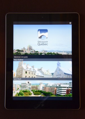 Application Découvrir Québec