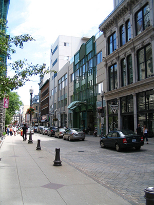 La rue Saint-Joseph, dans le quartier Saint-Roch. Crédit photo : courtoisie.