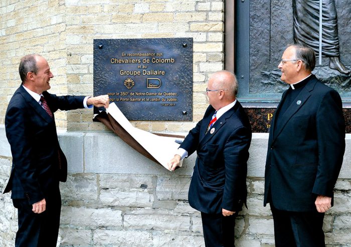 Inauguration du Jardin du Jubilé