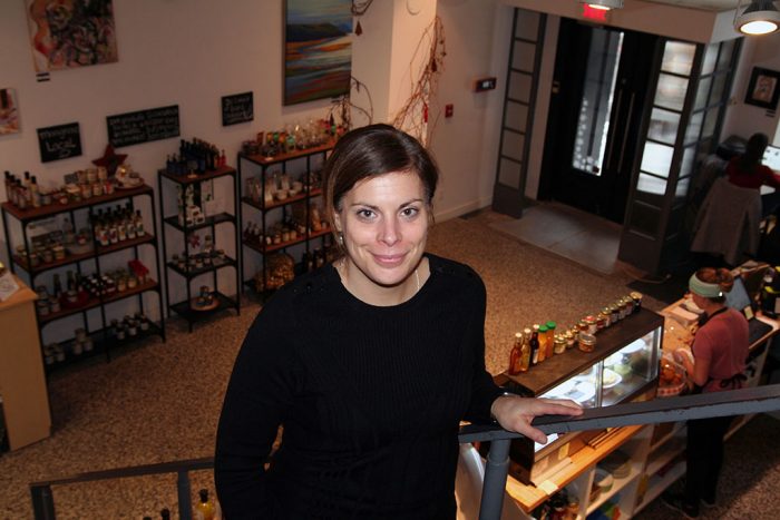 Marie-Elsa Proulx, copropriétaire du café Le Local
