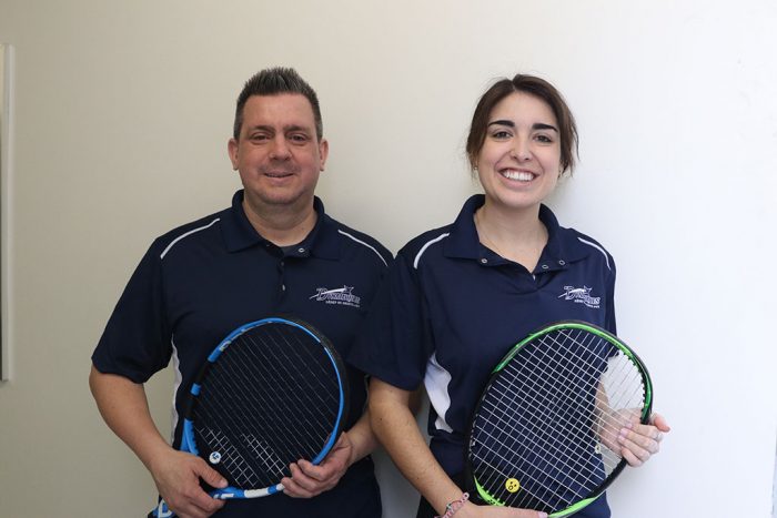 Équipe de tennis au Cégep de Sainte-Foy