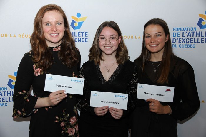 Fondation de l'athlète d'excellence: 2 boursières du Cégep de Sainte-Foy