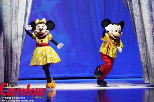 Minnie et Mickey Mouse