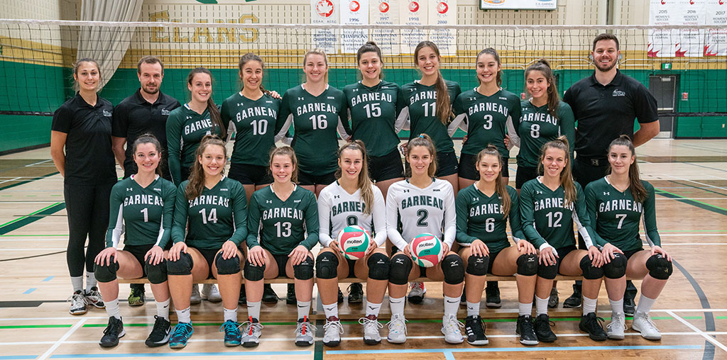 équipe féminine de Volleyball du Cégep Garneau