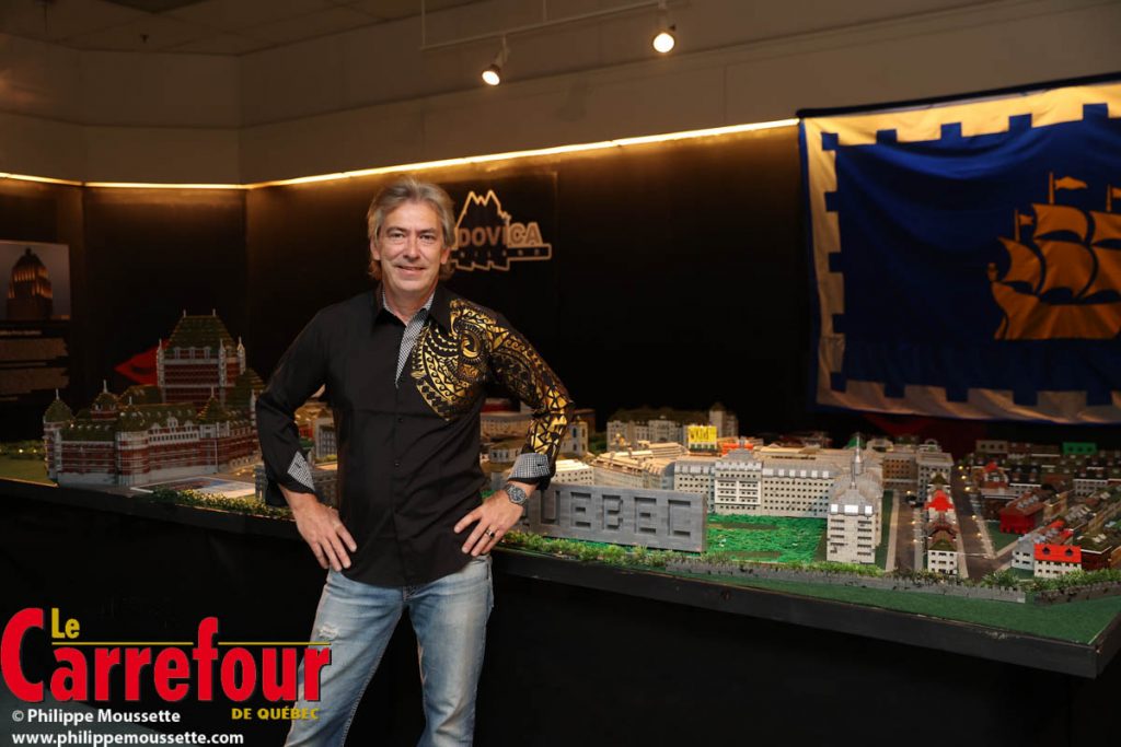 Gilles Maheux, concepteur de l’exposition Ludovica Miniland