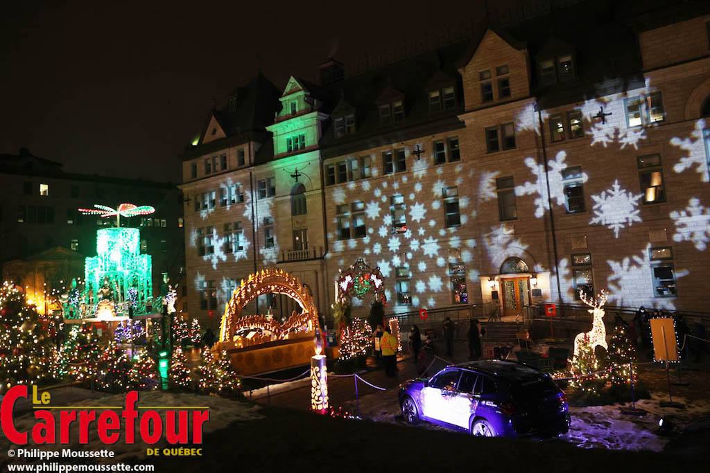 Les Jardins de Noël allemand dans le Vieux-Québec