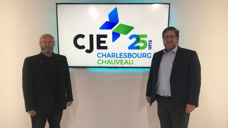 André Jalbert, président, et Serge Duclos, directeur général du CJECC