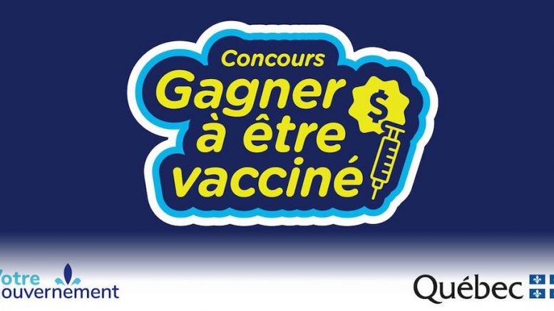 Logo du concours de la loterie vaccinale