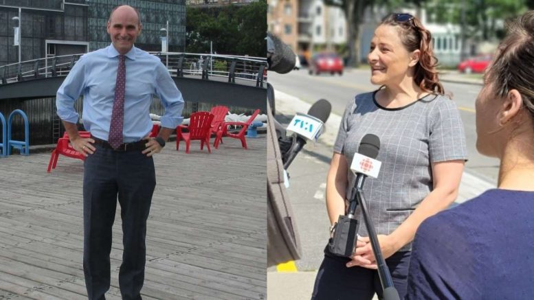 Jean-Yves Duclos et Julie Vignola