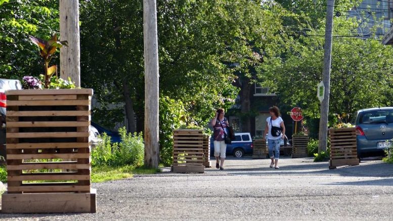 Une ruelle de Limoilou