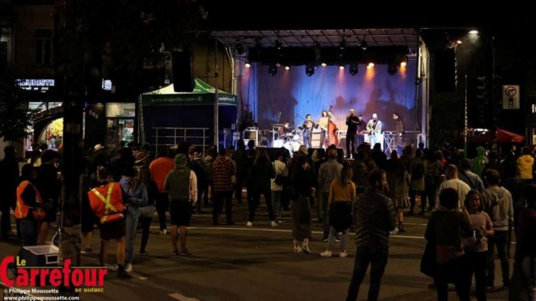 Spectacle de Webster à Limoilou en musique