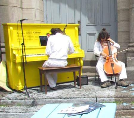 Piano jaune de Limoilou