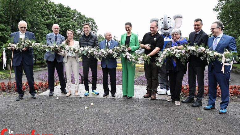 Inauguration des Mosaïcultures au Parc du Bois-de-Coulonge