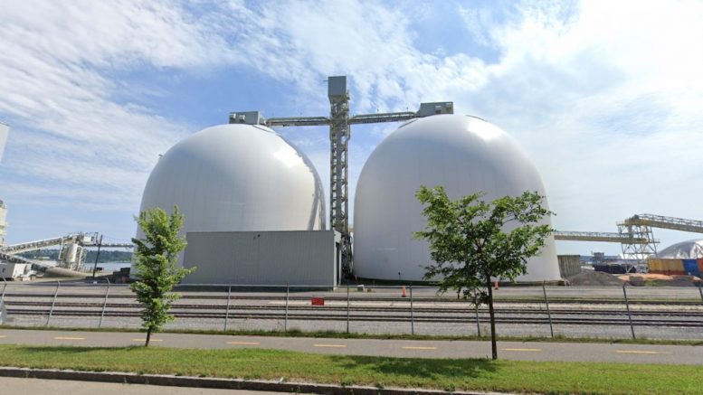 Les silos de l'Anse au Foulon sont à vendre.