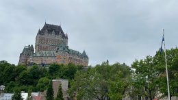 Vue sur le Château Frontenac