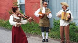 Les membres du Trio Armonix