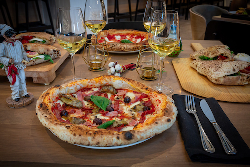 Les pizzas du restaurant Verace. Crédit photo : Mélissa Gaudreault.