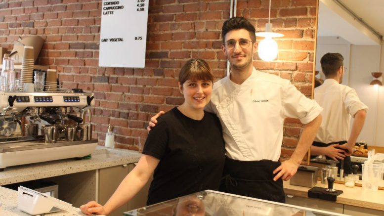 Rachel et Olivier, à Chouquette