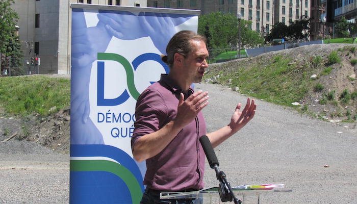 David Johnson sera le colistier de Jean Rousseau, et le candidat de Démocratie Québec dans le district du Cap-aux-Diamants