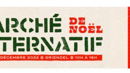 L'affiche du marché de Noël alternatif