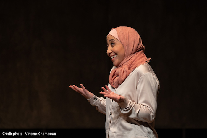 Houda Rihani interprète Jihane dans la pièce.