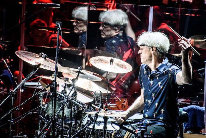 Stewart Copeland de The Police au drum