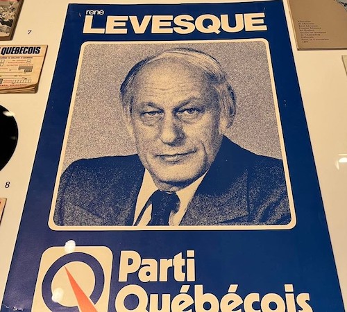 Affiche du PQ de René Lévesque