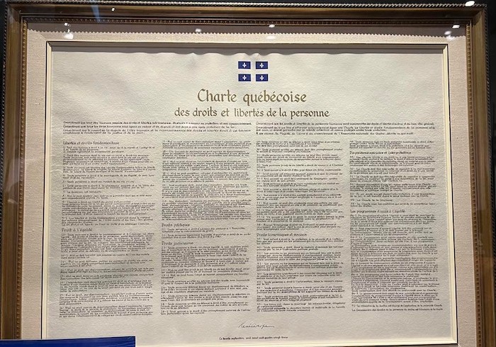 Texte de la Charte des droits et libertés