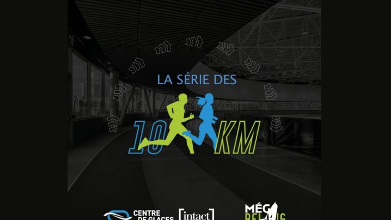 Logo du 10 km qui aura lieu au centre de glaces