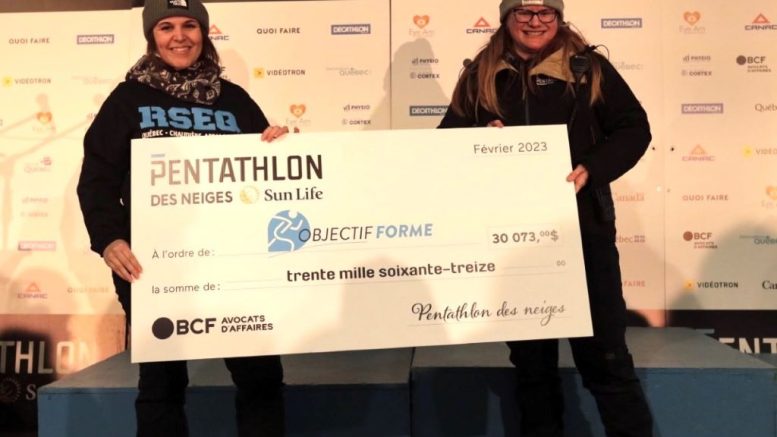 remise cheque pentathlon