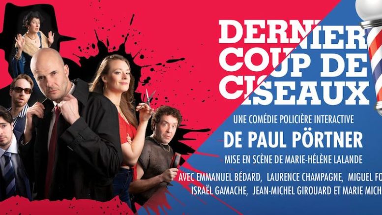 Affiche de la pièce de théâtre Dernier coup de ciseaux