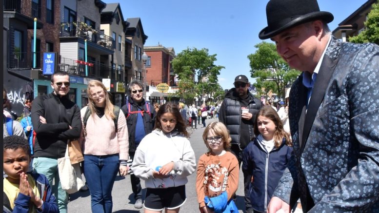 animations avenue cartier rues piétonnes