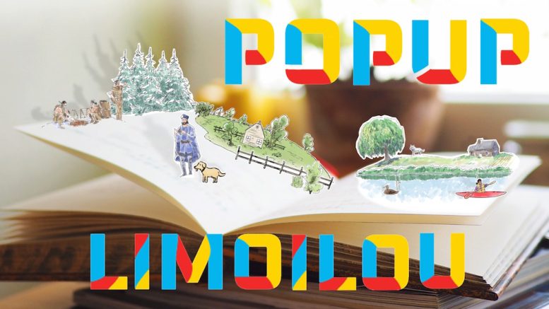 PopUp Limoilou, l’expérience de réalité virtuelle entre BD et histoire, sera présentée ce dimanche à l'église Saint-Charles de Limoilou. (Crédit photo : Popup Limoilou)