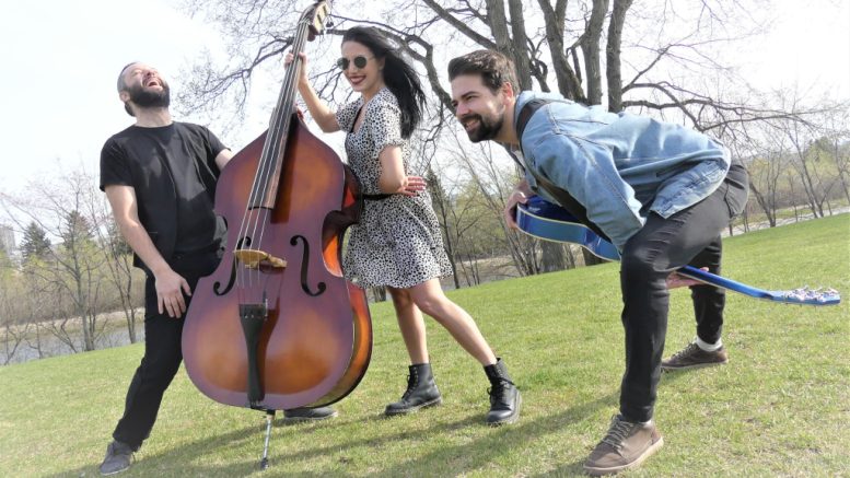 Le Camille Caron Trio sera au Parc Félix-Leclerc cette fin de semaine. (Crédit photo : Quartier Petit-Champlain)