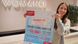 Andréanne Marquis, fondatrice de l'entreprise Womance, annonce son partenariat officiel au concours Passeport de Rêve Air Canada.