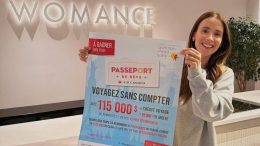 Andréanne Marquis, fondatrice de l'entreprise Womance, annonce son partenariat officiel au concours Passeport de Rêve Air Canada. (Crédit photo : Courtoisie)