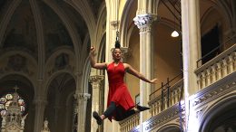 Grand-Mess', le prochain spectacle de Machine de Cirque, se tiendra à l'église Saint-Charles-de-Limoilou. (Crédit photo : Estelle Lévêque)