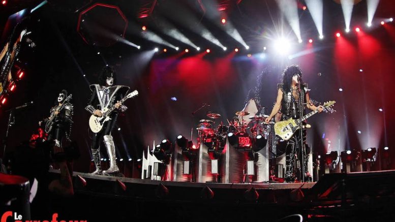 Kiss a fait un arrêt au Centre Vidéotron le 19 novembre