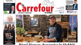 La une du journal Le Carrefour de décembre 2023.