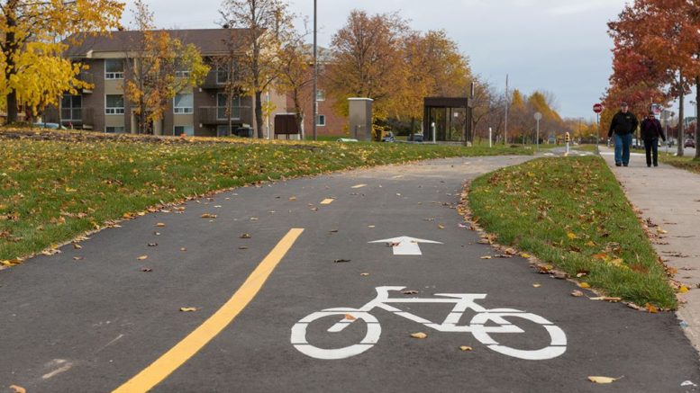Les travaux pour l’implantation du corridor Vélo cité reliant Charlesbourg au centre-ville débuteront en 2024. (Crédit photo : Ville de Québec)