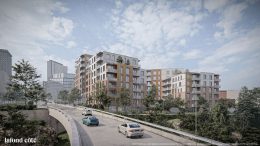 La ville dévoile les premiers plans de la requalification des îlots Saint-Vincent-de-Paul et Lépine. (Crédit photo : Image fournie par Lafond-Côté Architectes)