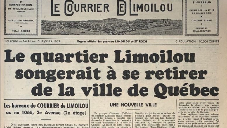 courrier limoilou