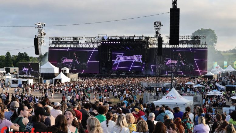 Le Festival d'Été de Québec, juillet 2024. (Crédit photo : Philippe Moussette)