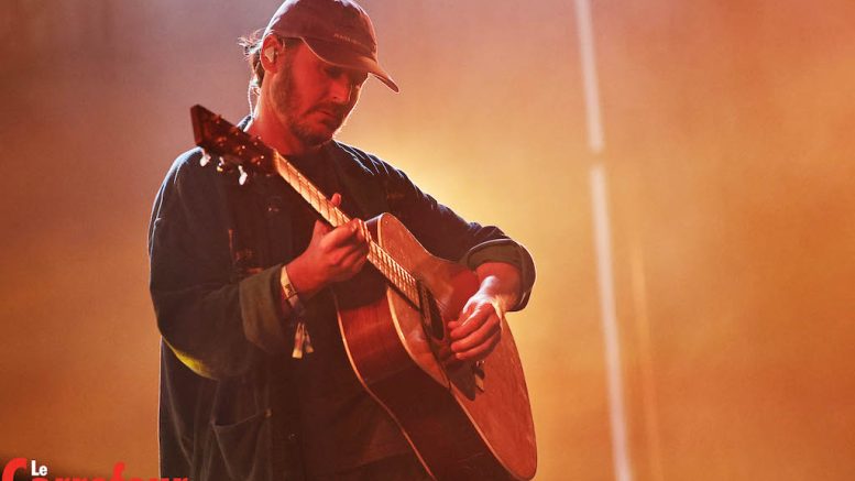 Ben Howard, au Festival d'Été de Québec. (Crédit photo : Philippe Moussette)