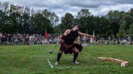 Les traditionnels Haighland Games du Festival celtique de Québec se déroulent au Domaine de Maizerets. ( Crédit photo : Festival celtique de Québec)