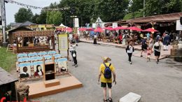 Les Fêtes de la Nouvelle-France 2024, dans le Vieux-Québec. (Crédit photo : Philippe Moussette)