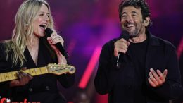 Véronic DiCaire et Patrick Bruel lors du Grand concert de la francophonie