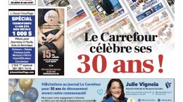 Une du journal du 25 septembre 2024 du Carrefour de Québec.