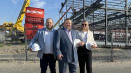 Roger Vigneault (directeur des opérations), Éric Pichette (président), Audrey Pichette (adjointe à la direction des opérations).